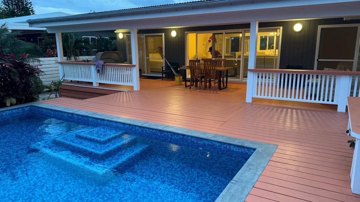 Tapere of Vaimaanga House | Heimaeva Villa .Cool breezy villa with own private pool