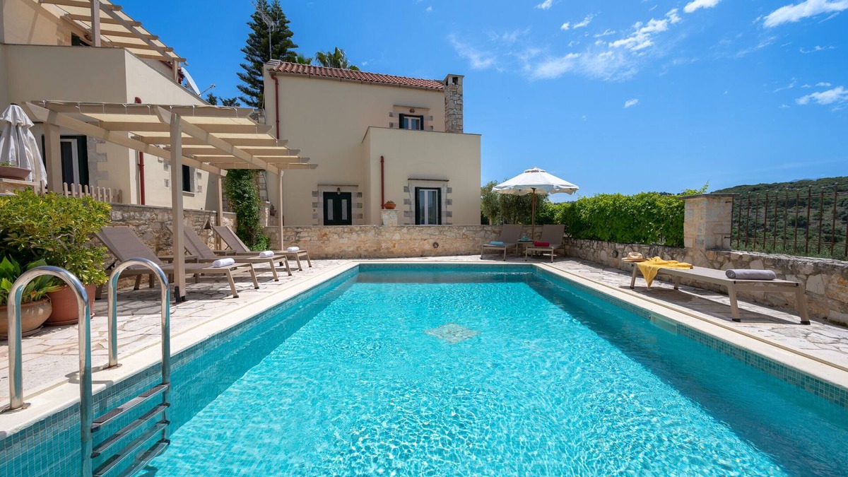 Douliana Villa | Helianthos 1 ,Douliana, Near Vamos & Almirida