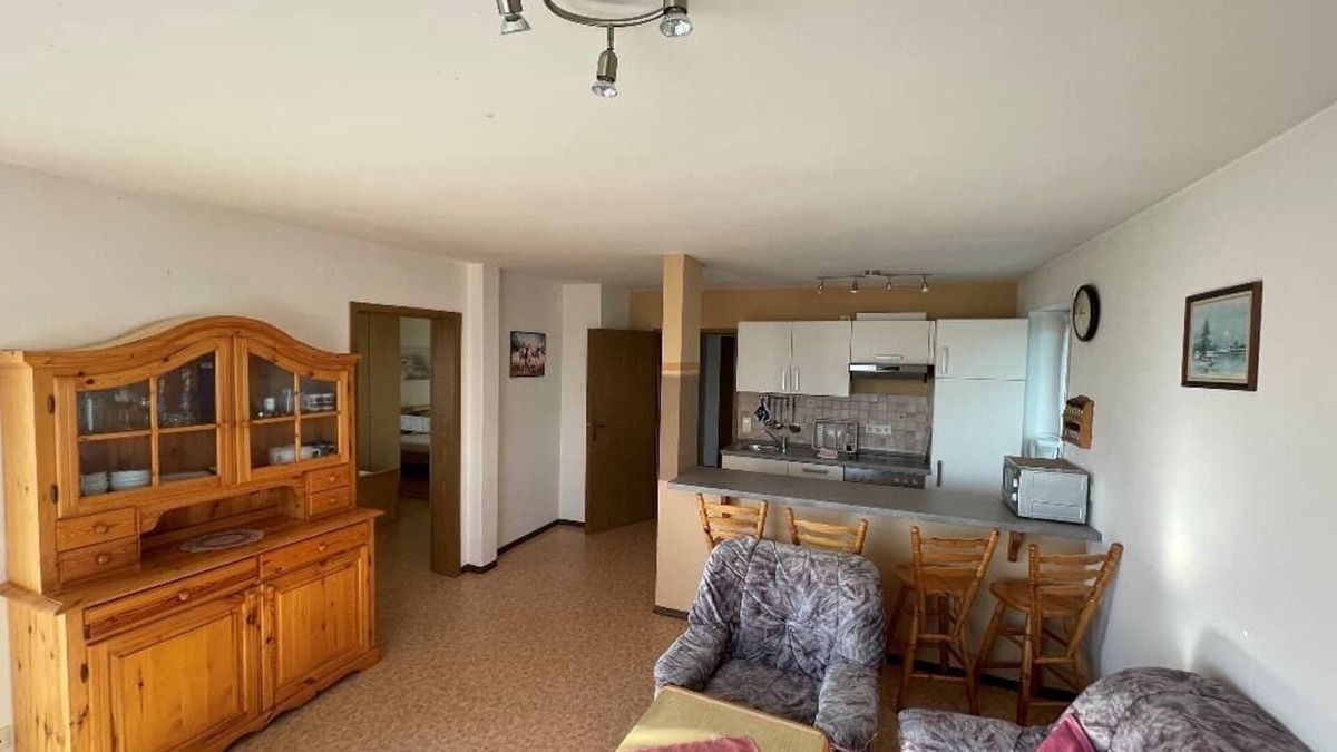 Seebarn Apartment | Helle Ferienwohnung für bis zu Zwei Personen mit Terrasse
