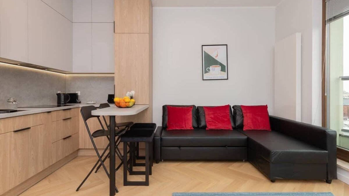 Wrzeszcz Apartment | Hemara 11 | Cozy Apartment | Balcony