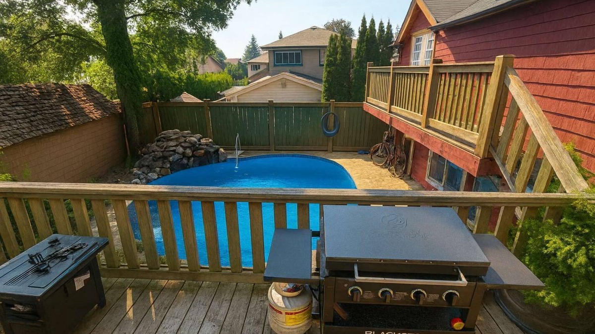 Saanich East House | Heritage 2BR Home with Pool and BBQ Sleeps 6 "Melrose Place"