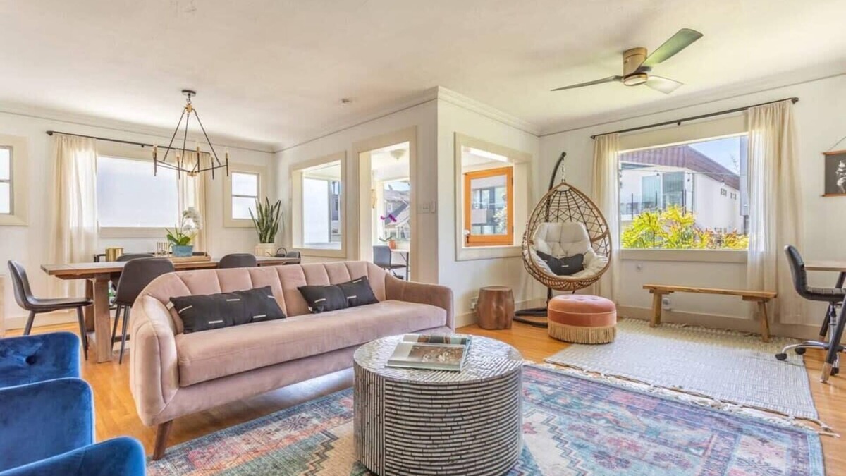 Hermosa Beach House | Hermosa Bungalow 1920s Charm Steps to the Strand