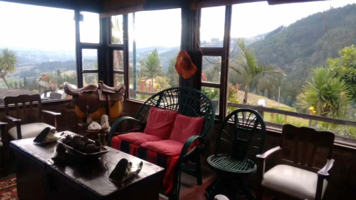 Paipa Cottage | hermosa cabaña de campo a 3 kilómetros del centro de Paipa Boyaca.