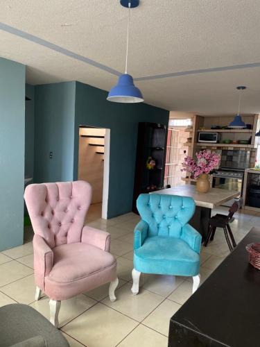 San Juan del Rio House | Hermosa casa con dos habitaciones y dos baños