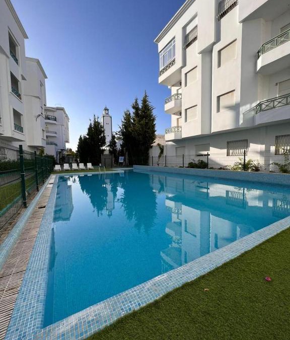 Tetouan Apartment | hermoso apartamento con piscina en marjane