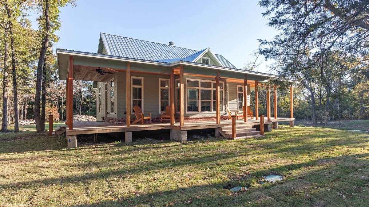 Royse City Cabin | Heth House - Modern Victorian cottage in the woods
