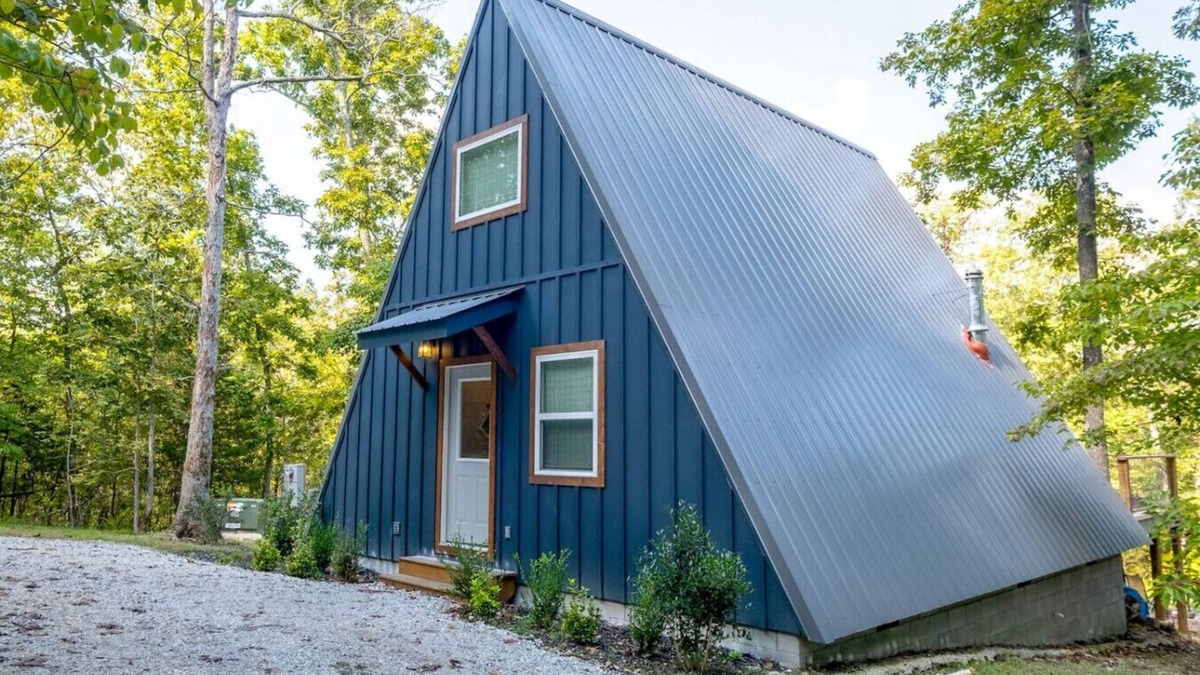 Newnata Cabin | Hidden A-Frame at Double Bridge with Firepit