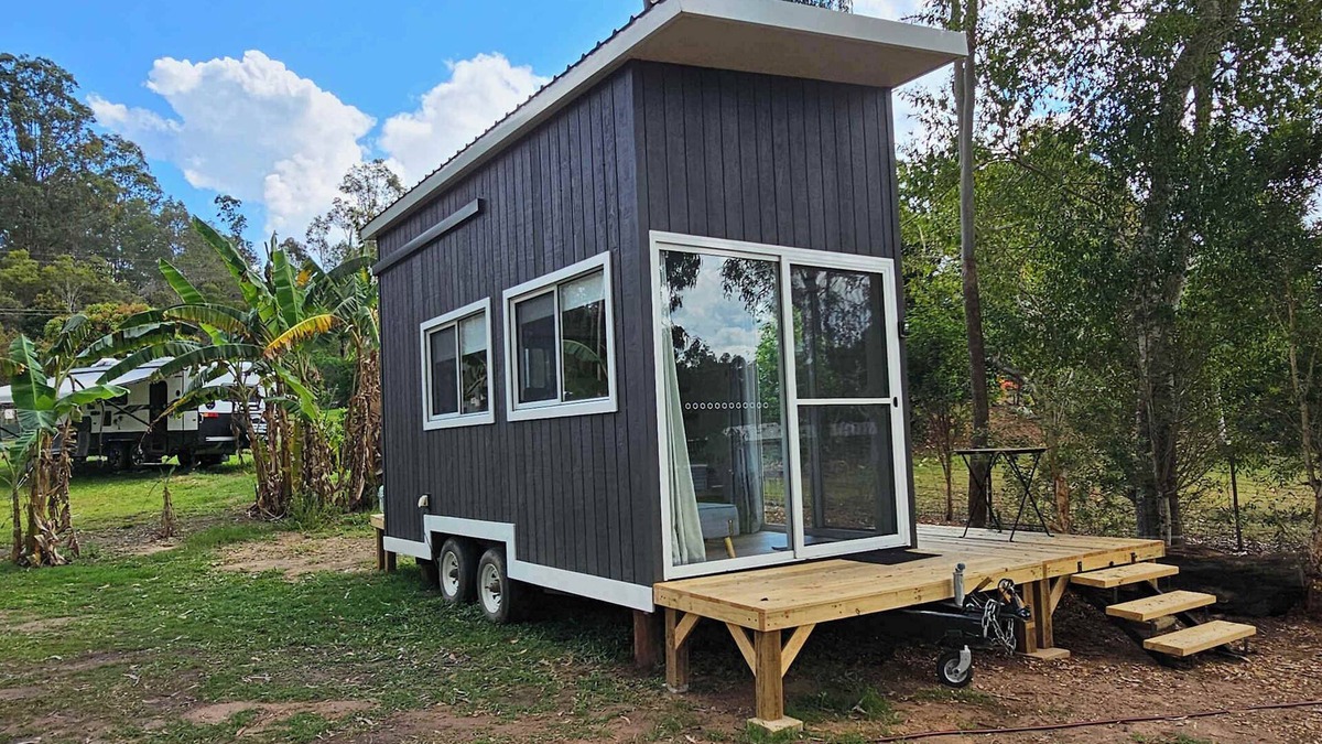 Pie Creek House | Hidden Camps Tiny Loft House by Tiny Away