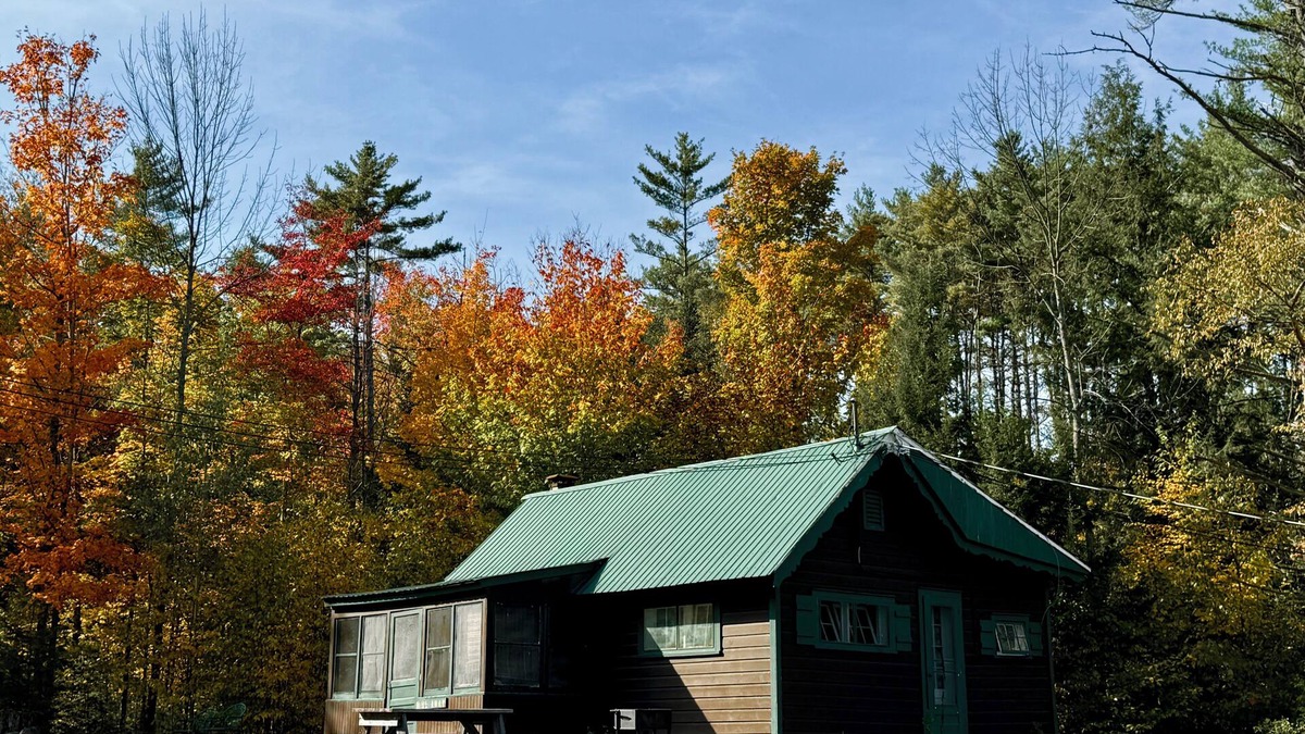 Chestertown House | Hide-A-Way Cabin, Pool & AC, Authetic Adirondack Cabin Steps from Loon Lake