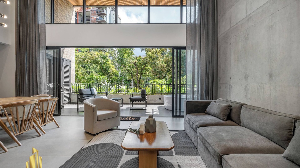 Patio Bonito Apartment | High ceilings & modern apt/BBQ - Morph 201