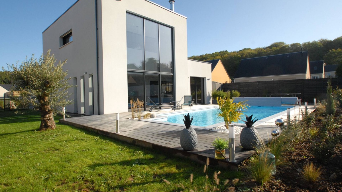 Commes House | HIGH-END MODERN VILLA WITH PRIVATE POOL IN THE HEART OF OMAHA BEACH