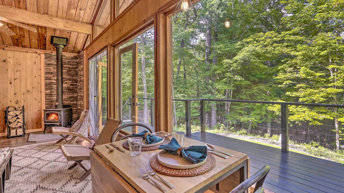 High Falls Cottage | High Falls Restorative Cabin in the Woods!