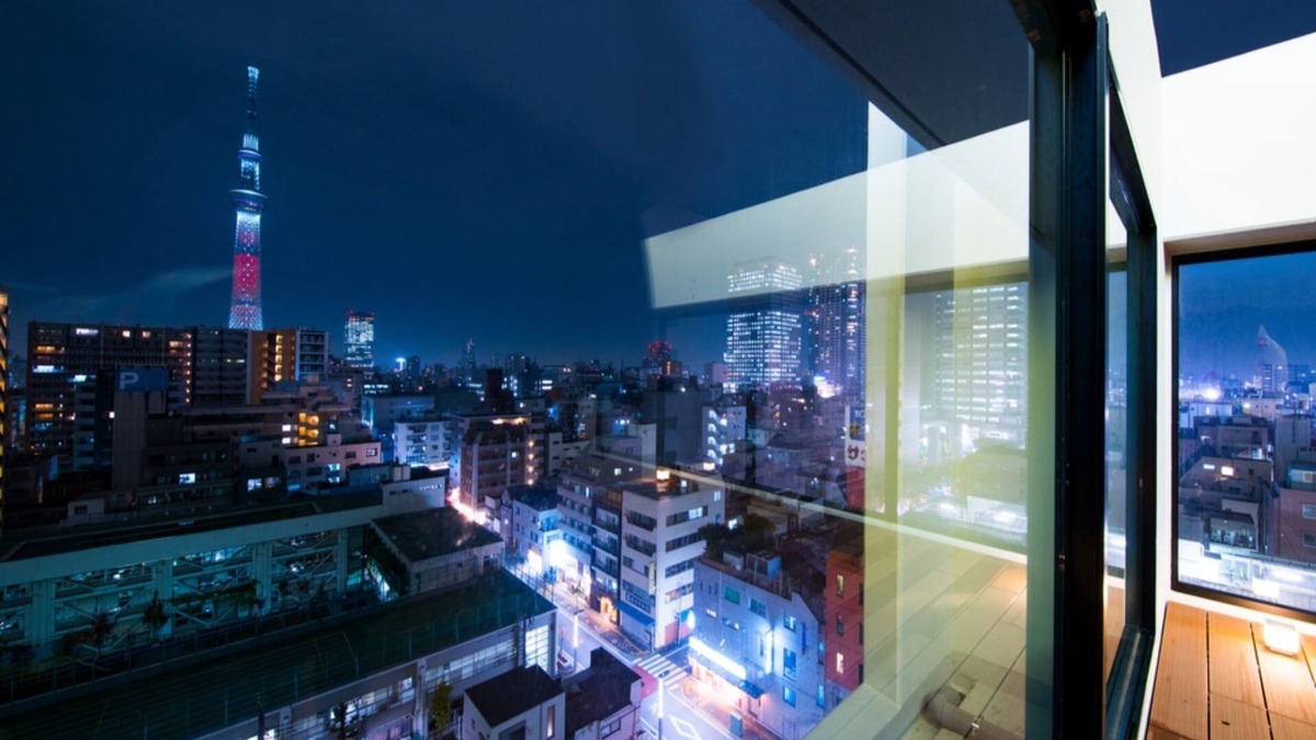 Kinshi Hotel | High floor Extra room Room with a view of the /Sumida-ku Tokyo