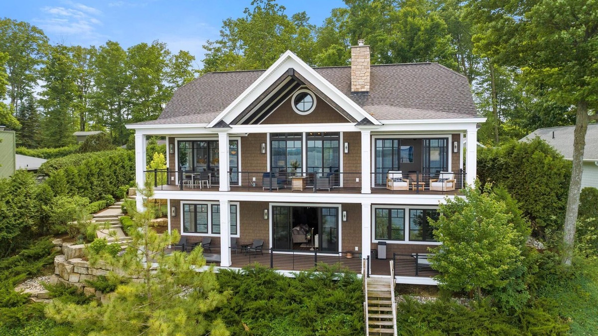 Petoskey Cottage | High Point on Crooked Lake - Private Crooked Lake Frontage and Endless Views!
