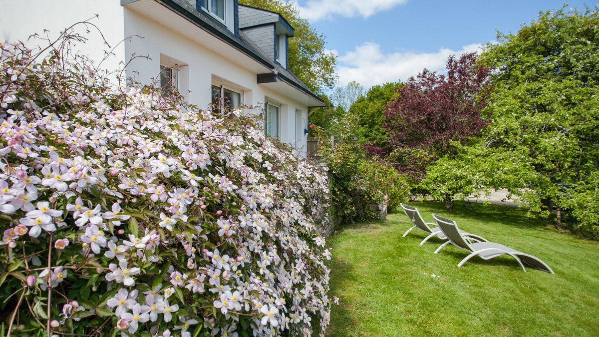 La Foret-Fouesnant House | High-quality, tastefully decorated house by the sea. 4* label in 2024! Sleeps 4