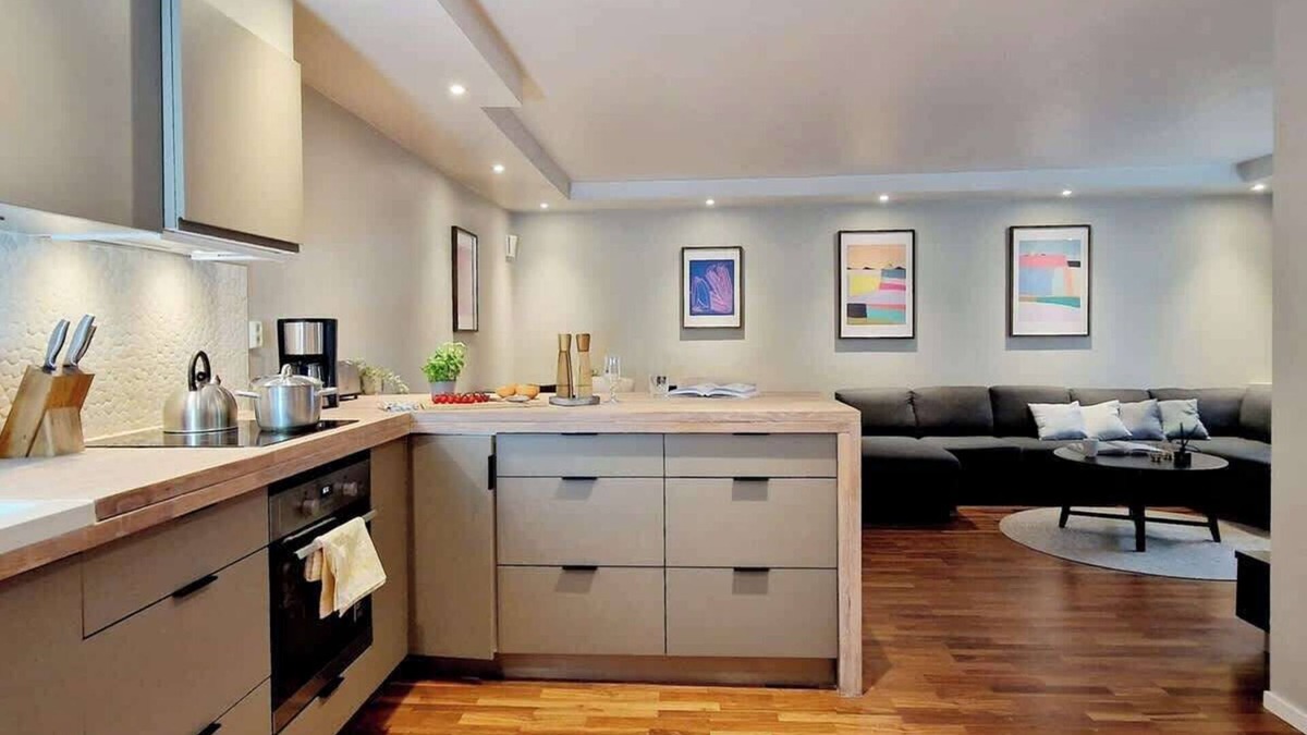 Bergen City Centre Condo | High standard, spacious apartment near Bryggen