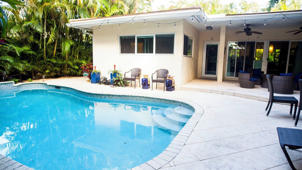 Dolphin Isles House | Highland Palms Private Lagoon, a 2 bedroom getaway a block from the beach
