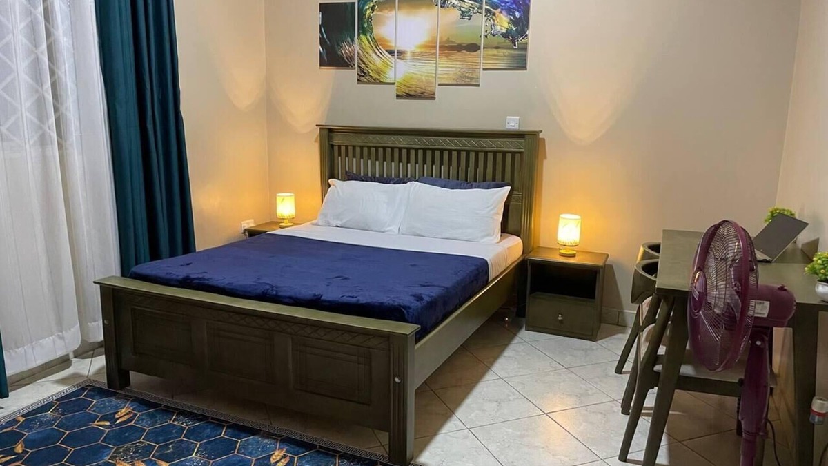 Kampala Apartment | Highly rated 1-Bed Apartment with in Kampala