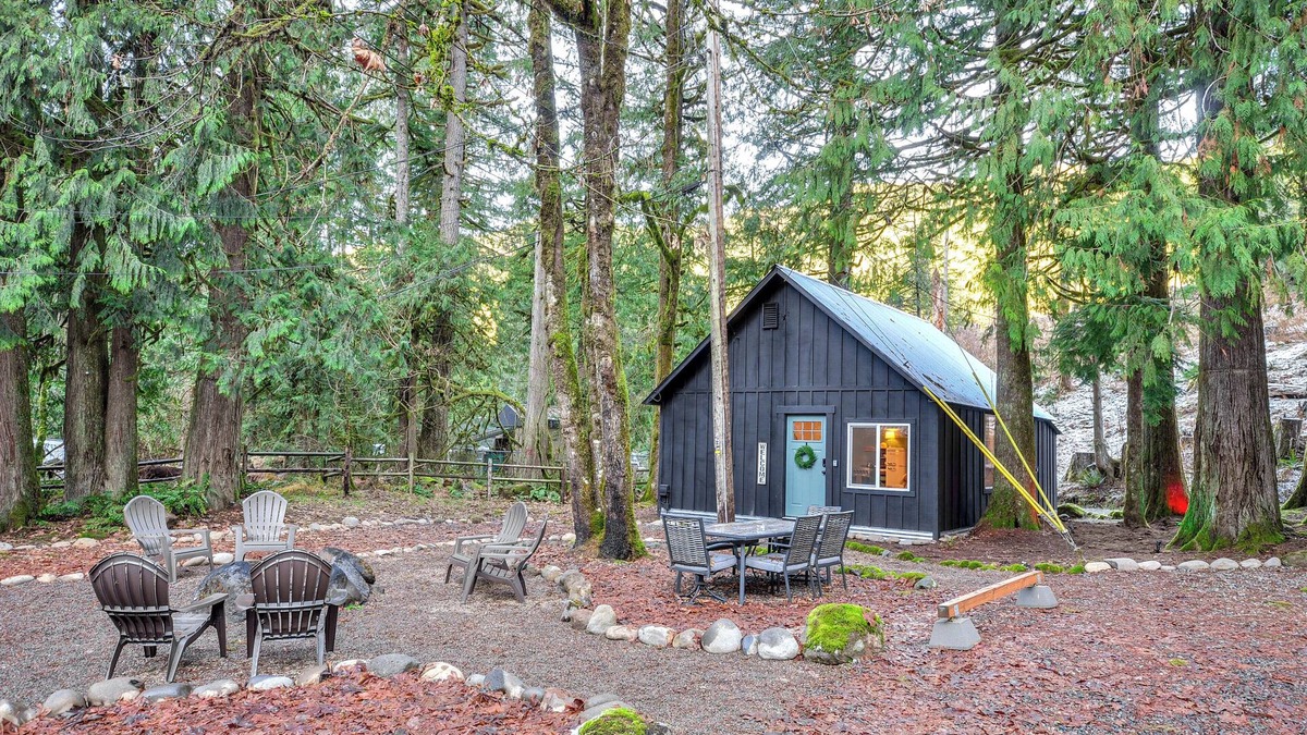 Rhododendron Cabin | Hike, Ski & Explore: Rhododendron Forest Retreat!