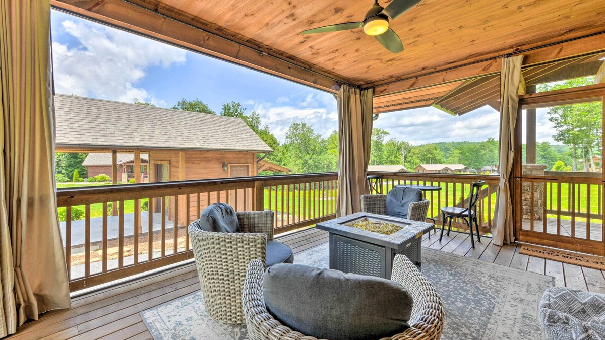 Glenville Cottage | Hike to Waterfalls: Chinquapin Mountain Retreat
