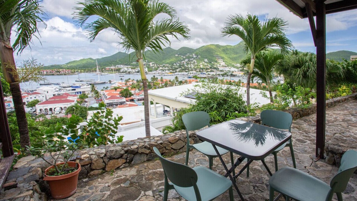 Simpson Bay Apartment | Hillside Haven in Simpson Bay: Cozy Cottage with Stunning Views