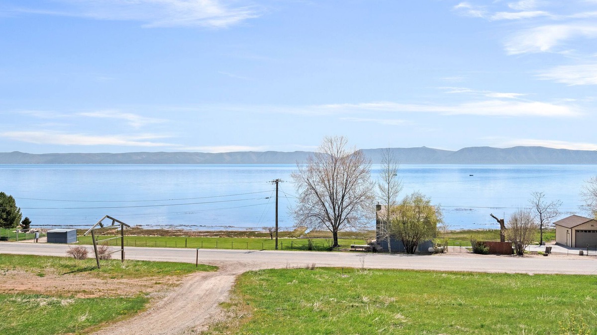 Garden City House | Hillside home w/deck & beautiful views of Bear Lake - dogs OK