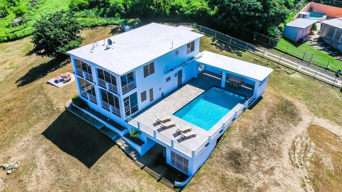 Villa Borinquen House | Hillside Over The Atlantic Unforgettable Beauty, Ocean Views & Privacy