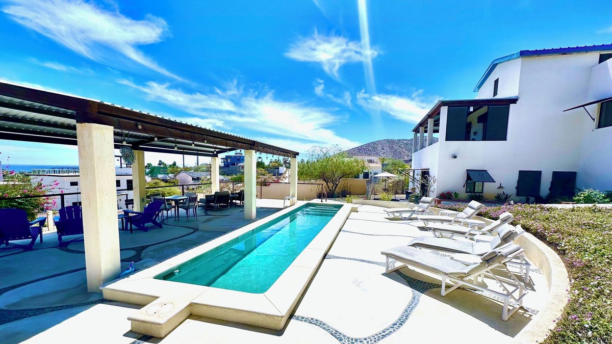 Los Barriles Apartment | Hillside Seaview Oasis #2 w/Heated Pool, 10 Minute Walk to Beach