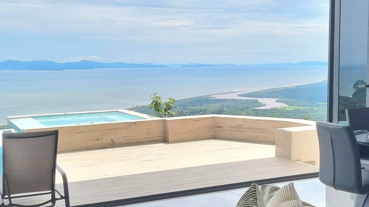 Camaronal House | Hilltop Haven: 3 Master Suites, Ocean&jungle Views