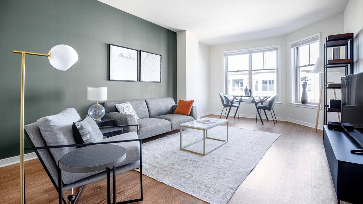 West End Apartment | Hip Foggy Bottom 1BR w/Gym, Pool, W/D, nr. IMF & Metro, by Blueground
