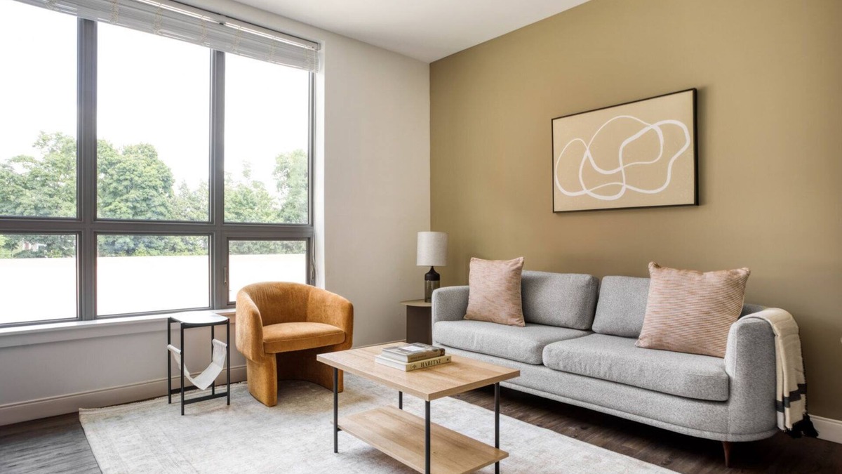Newtonville Apartment | Hip Newton 1BR w/W/D, nr Newtonville Train, by Blueground