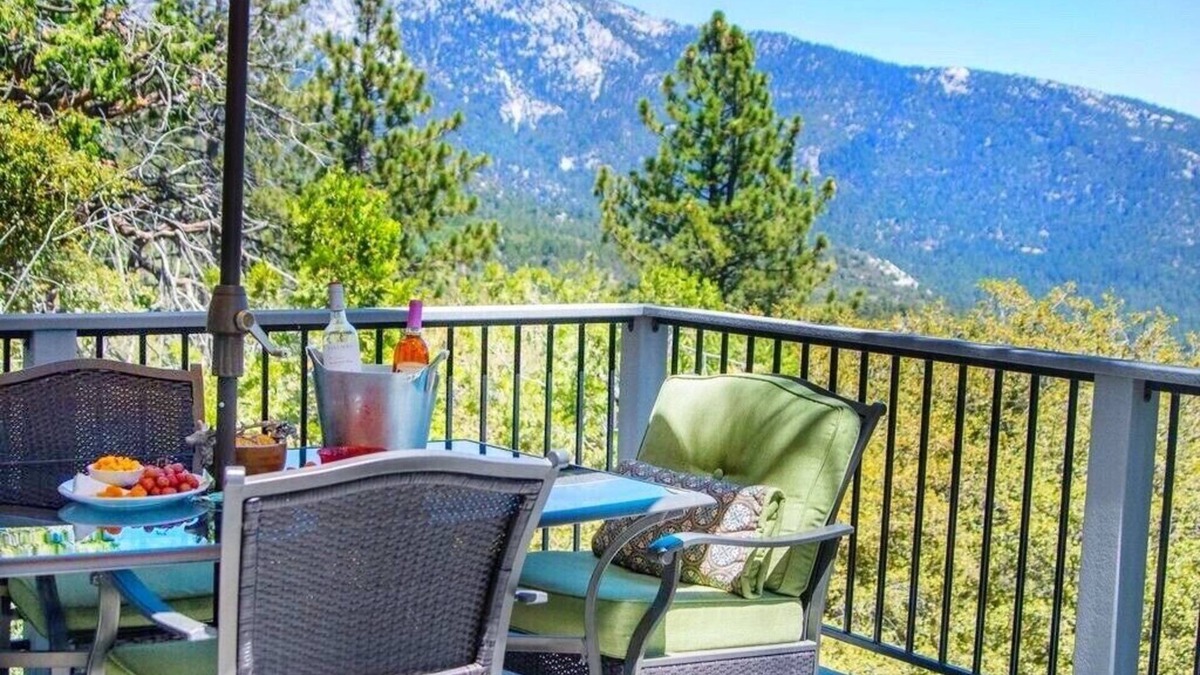 Pine Cove Cabin | Hip, Secluded 2BR/2BA Cabin Unmatched Panoramic Views and Charm Among the Pines