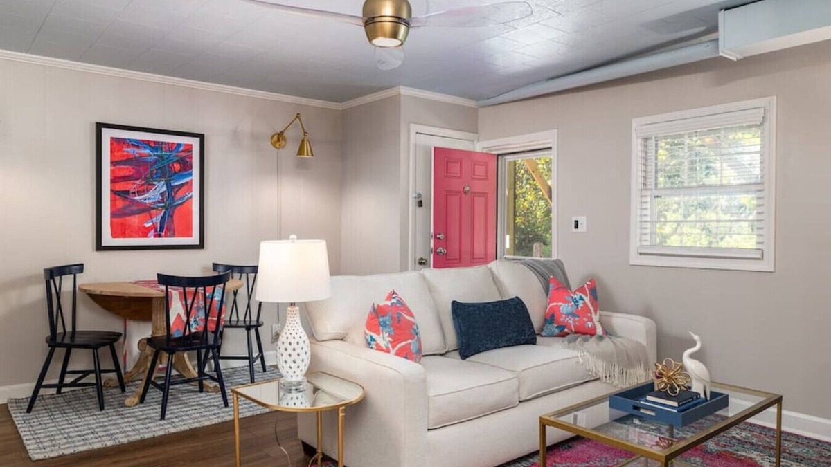 Burlington Apartment | Historic Burlington Gem: Cozy Retreat with Outdoor Oasis