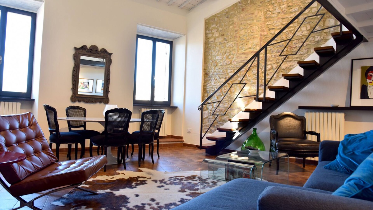 Spoleto Apartment | Historic Center of Spoleto/Terrace with Fantastic Views/Car Unneccesary