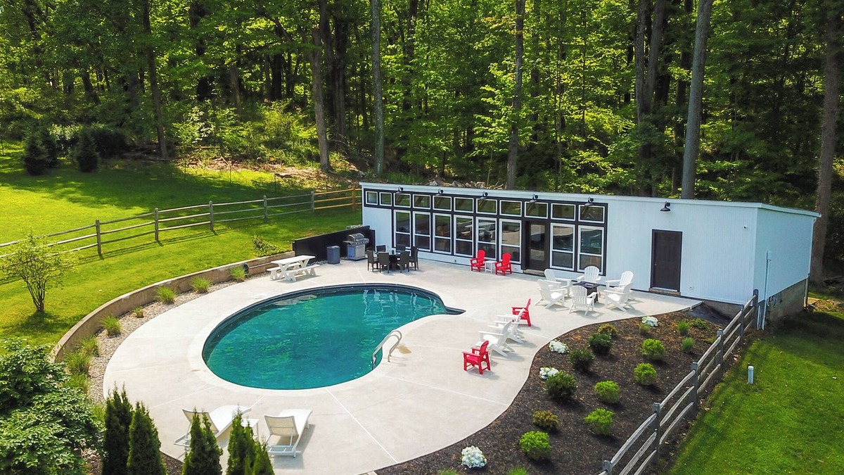 Pittstown House | Historic Country Estate with Fabulous Pool & Pool House!