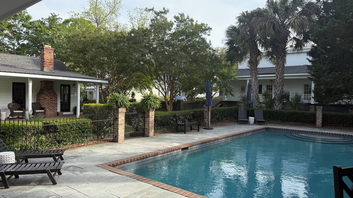 Georgetown Cottage | Historic Downtown, pool side guest cottage on beautiful 1882 property!