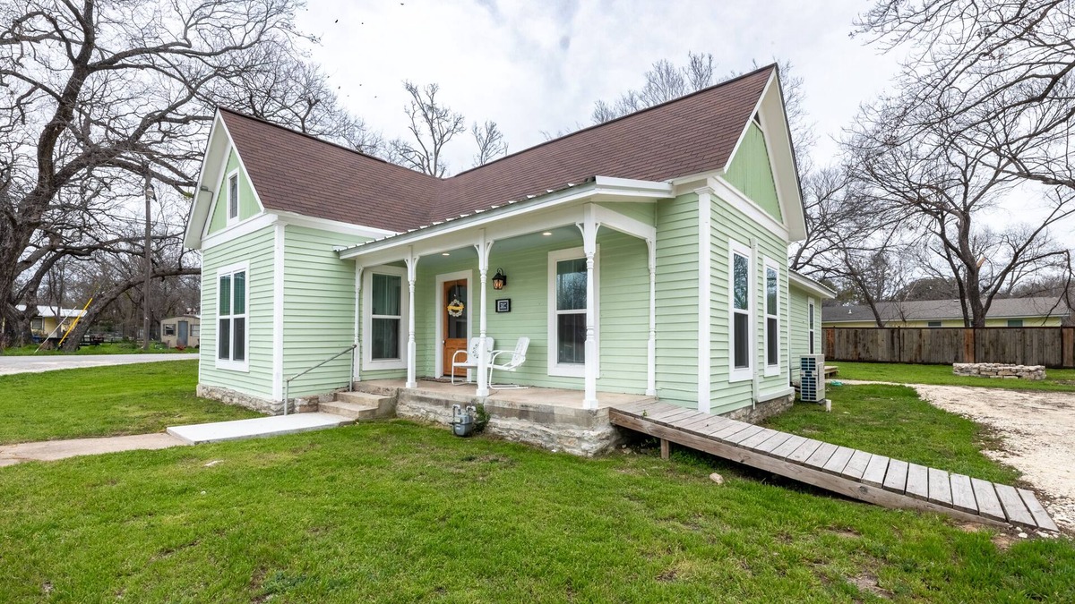 Hico House | Historic Hico Remodel- EV/RV Outdoor Outlet