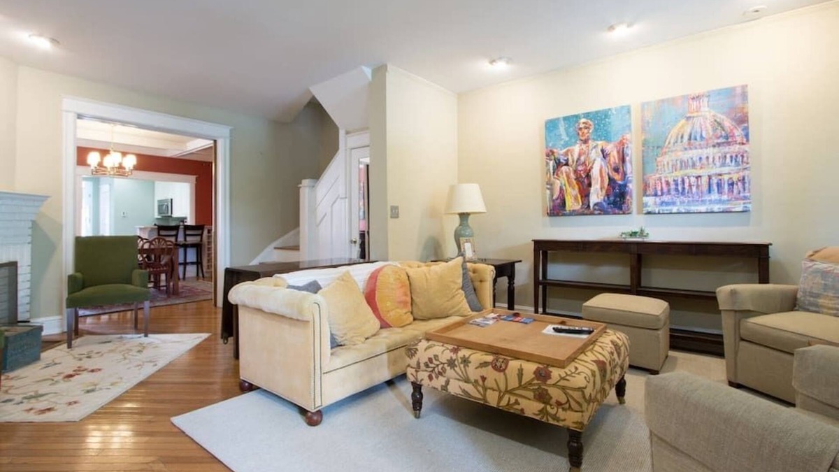 Columbia Heights House | Historic Row House. Solar Powered!