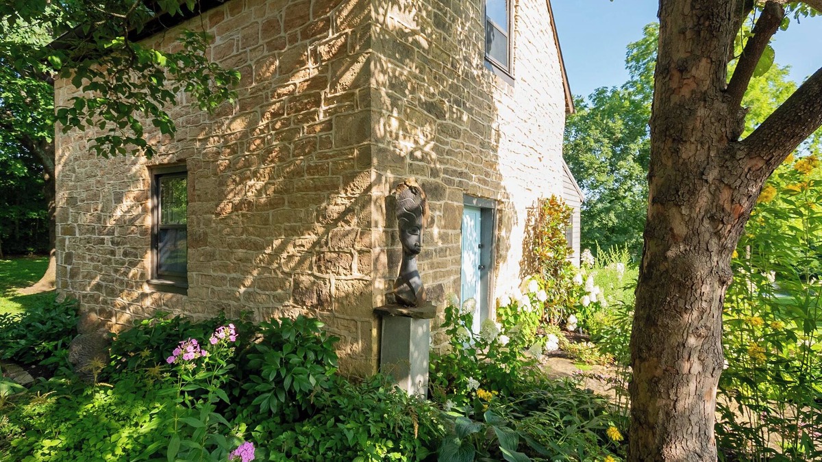 Buechel Cabin | Historic stone cabin near Bourbon Trail on private 13 acre estate property!
