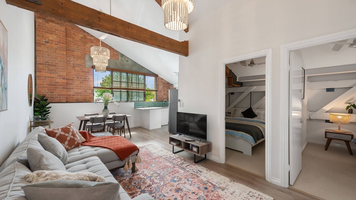 New Farm Apartment | Historic Warehouse in New Farm