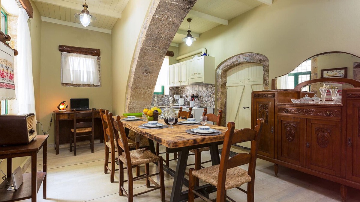 Zouridi Villa | Historical Stone Made House in a Quiet Peaceful Village With Lovely Garden