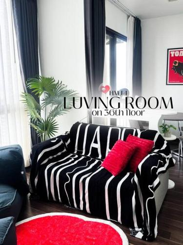 Khon Kaen Apartment | HMJ4 2BR stylish apartment on 36th floor KKC City center