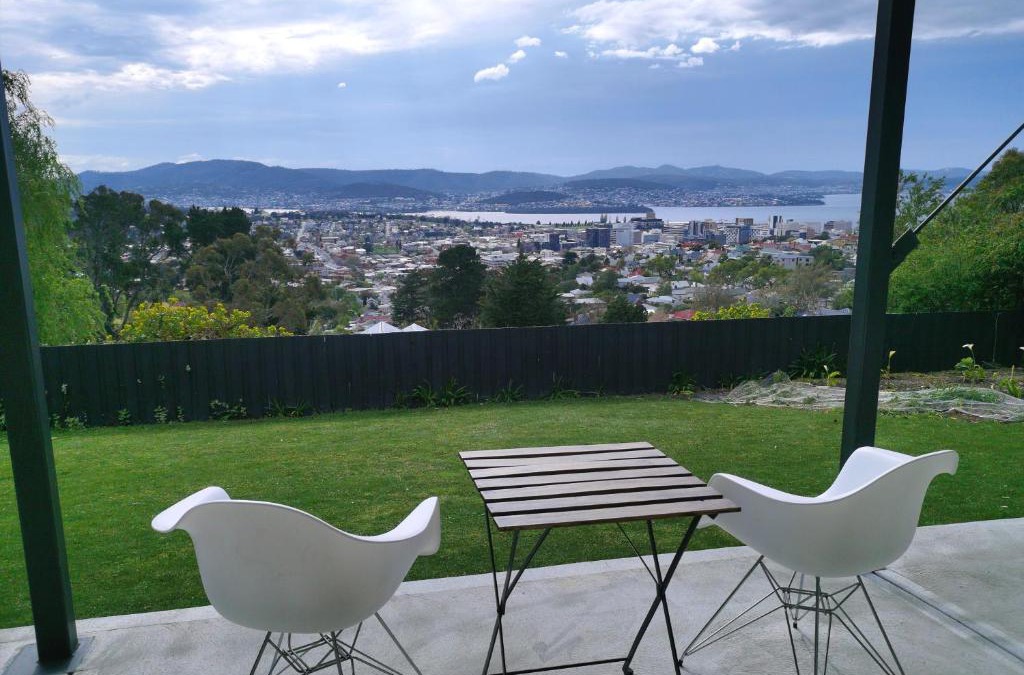 West Hobart House | Hobart Retreat with City and Water View