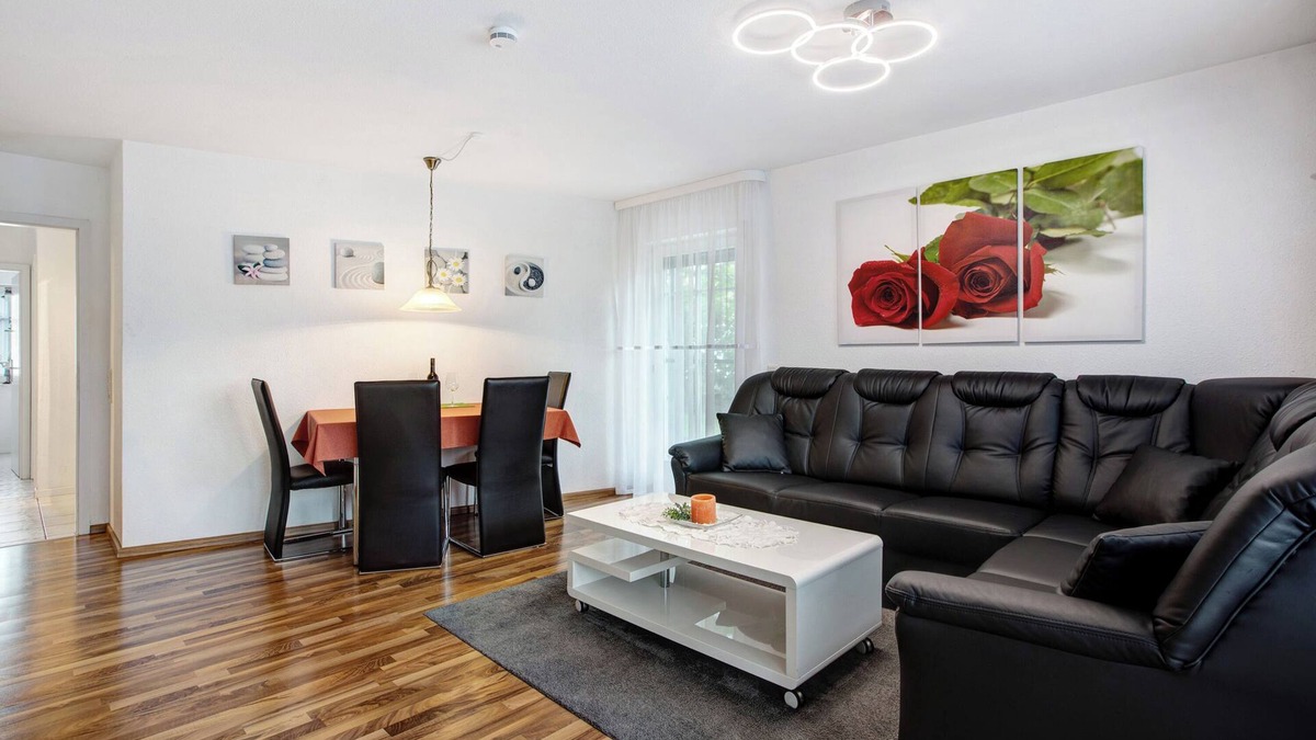 Waldshut-Tiengen Apartment | Holiday Apartment Ahorn with Private Terrace and Wi-Fi