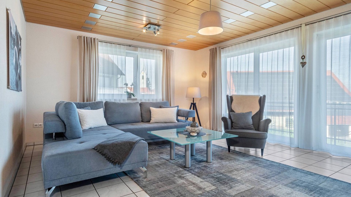 Eggenweiler Apartment | Holiday Apartment Lichtblick with Balcony and Mountain View