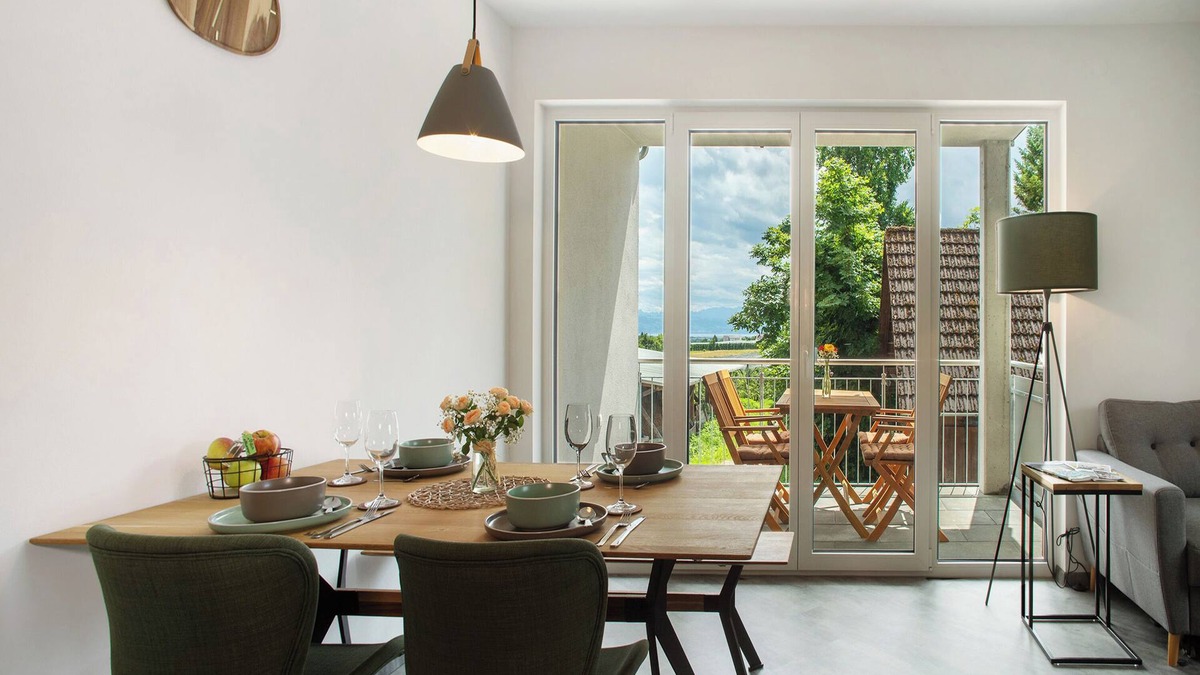 Waggershausen Apartment | Holiday Apartment "Waldruhe Hof Schütterle" with Lake View, Shared Garden & Wi-Fi