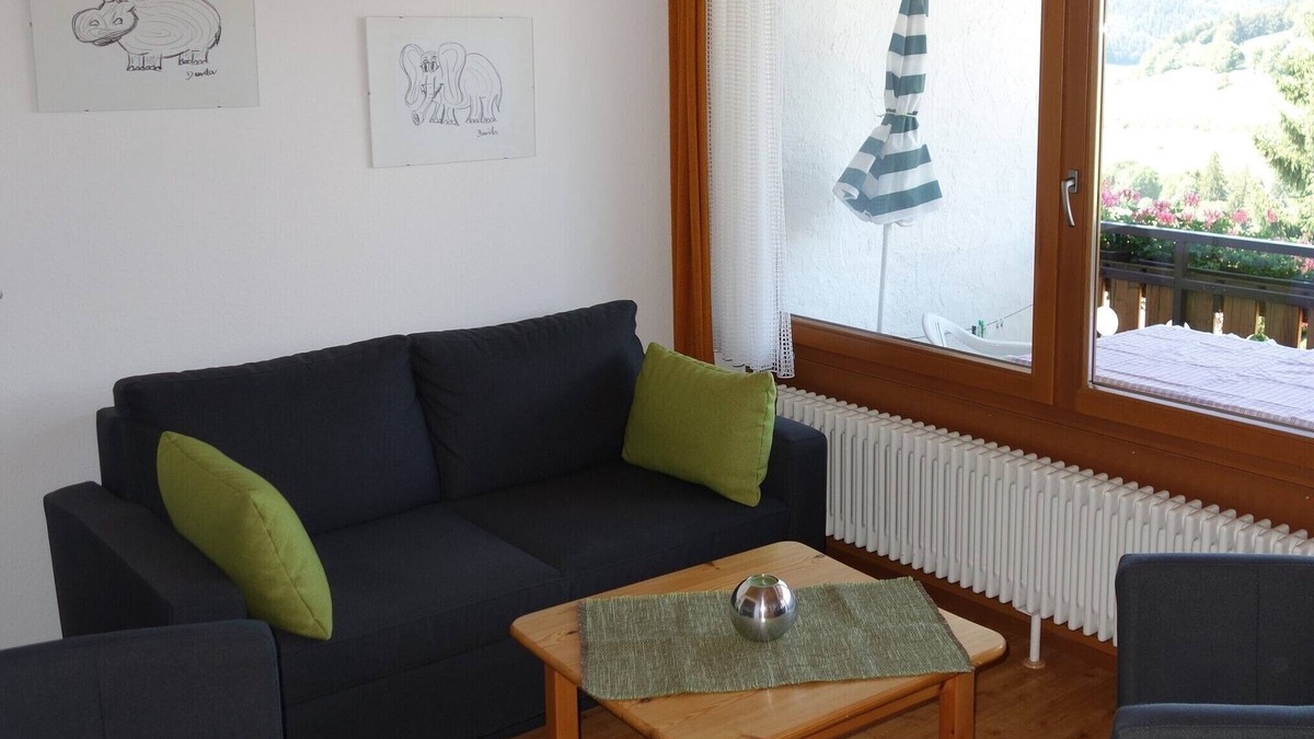Todtnauberg Apartment | Holiday Apartment '2, 45 sqm' with Mountain View, Shared Terrace and Wi-Fi