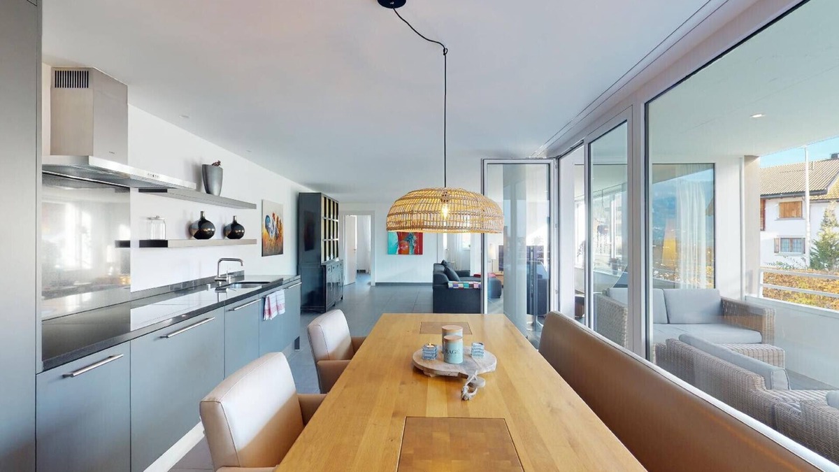 Lenz Apartment | Holiday apartment Sot for 6 people Lantsch/Lenz