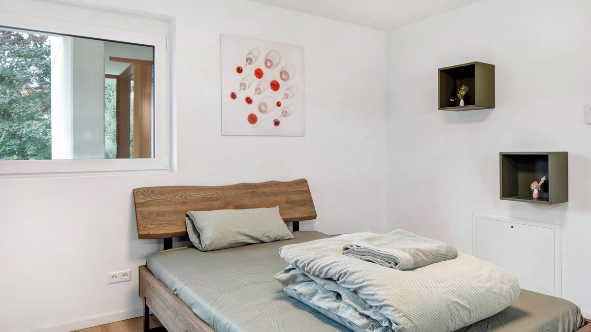Bad Krozingen Apartment | Holiday Apartment 'Schauinsland' with Balcony and Wi-Fi