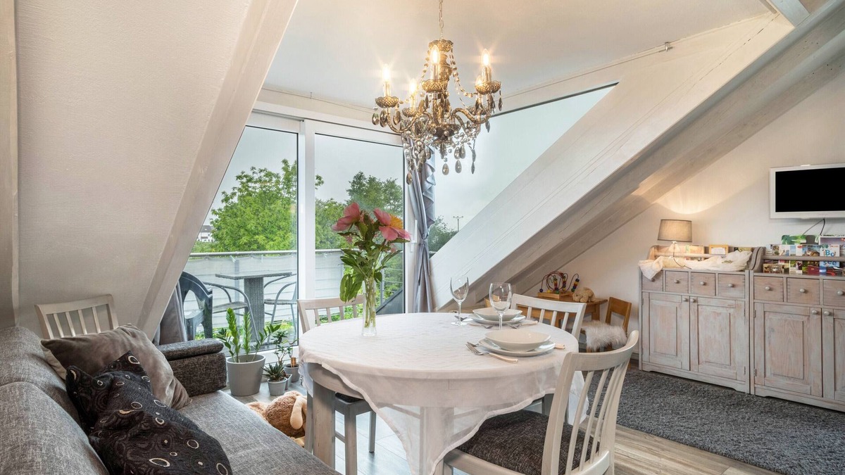 Meckenbeuren Apartment | Holiday Apartment "Straub" with Mountain View, Balcony & Wi-Fi